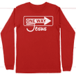 One Way Jesus long sleeve t-shirt | Christian apparel - Gossvibes