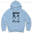 Jesus got my back Christian hoodie - Gossvibes