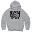Jesus changed my life Christian hoodie - Gossvibes