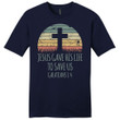 Jesus gave His life to save us Galatians 1:4 mens Christian t-shirt - Gossvibes