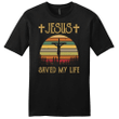 Jesus saved my life mens Christian t-shirt - Gossvibes