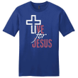 Live for Jesus mens Christian t-shirt - Gossvibes
