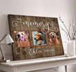 Loss Of Pet Gift, Pet Memorial Canvas, Personalized Dog Memorial Gift, In Loving Memory Dog - Personalized Sympathy Gifts - Spreadstore
