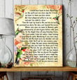 Spread Store Hummingbird Memorial Sympathy Canvas Wall Art I'll just be one memory away - Sympathy Gifts - Spreadstore