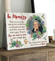 In Loving Memory Gift, Sympathy Gift For Loss Of Mom, Those We Love Remain With Us Canvas - Personalized Sympathy Gifts - Spreadstore