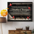Spread Store Custom Memorial Canvas Funeral Song Cardinals Art I'll Be Seeing You - Personalized Sympathy Gifts - Spreadstore