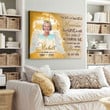 Custom Photo Memorial Gifts Sympathy Canvas Memorial Wall Hanging - Personalized Sympathy Gifts - Spreadstore