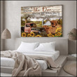 Custom Canvas Prints Personalized Gifts Wedding Anniversary Gifts I have found the one my soul loves Couple Highland cattle and Farm Truck and Sunflowers Wall Art Decor Ohcanvas