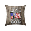 I stand for the flag and I kneel before God Christian pillow - Christian pillow, Jesus pillow, Bible Pillow - Spreadstore