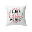 T-rex easter egg hunt Christian pillow - Christian pillow, Jesus pillow, Bible Pillow - Spreadstore
