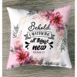 Behold, I am making all things new Revelation 21:5 Bible verse pillow - Christian pillow, Jesus pillow, Bible Pillow - Spreadstore