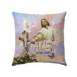 I am with you always Matthew 28:20 Bible verse pillow - Christian pillow, Jesus pillow, Bible Pillow - Spreadstore