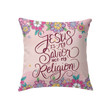 Jesus is my savior not my religion Christian pillow - Christian pillow, Jesus pillow, Bible Pillow - Spreadstore