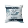 Thank you for the food before us Christian pillow - Christian pillow, Jesus pillow, Bible Pillow - Spreadstore