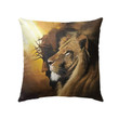 The Lion of Judah Jesus Christ Christian pillow - Christian pillow, Jesus pillow, Bible Pillow - Spreadstore