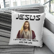 Jesus i am the way the truth and the life Christian pillow - Christian pillow, Jesus pillow, Bible Pillow - Spreadstore