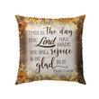 This is the day the lord has made Psalm 118:24 Bible verse pillow - Christian pillow, Jesus pillow, Bible Pillow - Spreadstore