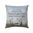A daily prayer Christian pillow - Christian pillow, Jesus pillow, Bible Pillow - Spreadstore