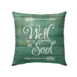 It is well with my soul Christian pillow - Christian pillow, Jesus pillow, Bible Pillow - Spreadstore