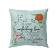 Psalm 13:5 But I trust in your unfailing love Christian pillow - Christian pillow, Jesus pillow, Bible Pillow - Spreadstore