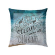 If his grace is an ocean we're all sinking Christian pillow - Christian pillow, Jesus pillow, Bible Pillow - Spreadstore