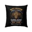 Way maker miracle worker pillow - Christian pillows - Christian pillow, Jesus pillow, Bible Pillow - Spreadstore