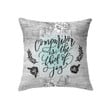 Comparison is the thief of joy Christian pillow - Christian pillow, Jesus pillow, Bible Pillow - Spreadstore