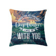When you go through deep waters, I will be with you Isaiah 43:2 Christian pillow - Christian pillow, Jesus pillow, Bible Pillow - Spreadstore