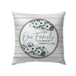 Our family is a circle of strength and love Christian pillow - Christian pillow, Jesus pillow, Bible Pillow - Spreadstore
