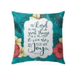 Psalm 126:3 The LORD has done great things for us Bible verse pillow - Christian pillow, Jesus pillow, Bible Pillow - Spreadstore