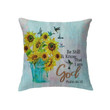 Psalm 46:10 Bible verse pillow - Christian pillow, Jesus pillow, Bible Pillow - Spreadstore