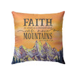 Faith as small as a mustard seed Christian pillow - Christian pillow, Jesus pillow, Bible Pillow - Spreadstore