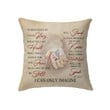 I Can Only Imagine Christian pillow - Christian pillow, Jesus pillow, Bible Pillow - Spreadstore