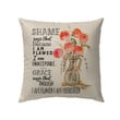 Grace says that though I am flawed I am cherished Christian pillow - Christian pillow, Jesus pillow, Bible Pillow - Spreadstore