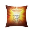 I will pour out my spirit on all people Acts 2:17 Bible verse pillow - Christian pillow, Jesus pillow, Bible Pillow - Spreadstore