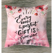 Every good and perfect gift is from above James 1:17 Christian pillow - Christian pillow, Jesus pillow, Bible Pillow - Spreadstore