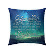 1 Peter 3:3-4 Your beauty should be that of your inner self Bible verse pillow - Christian pillow, Jesus pillow, Bible Pillow - Spreadstore