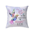 He has made everything beautiful in its time Bible verse pillow - Christian pillow, Jesus pillow, Bible Pillow - Spreadstore
