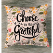 Choose to be grateful Christian pillow - Christian pillow, Jesus pillow, Bible Pillow - Spreadstore