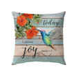 Today I choose Joy James 1:2 Bible verse pillow - Christian pillow, Jesus pillow, Bible Pillow - Spreadstore
