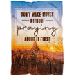 Don't make moves without praying about it first Christian blanket - Gossvibes