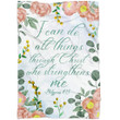 I can do all things through Christ Philippians 4:13 Christian blanket - Gossvibes