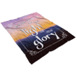 I will live by the light of the Glory Christian blanket - Gossvibes