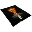 The Lion of Judah and the Lamb of God Christian blanket - Gossvibes