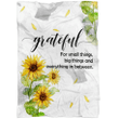 Grateful for small things big things and everything in between Christian blanket - Gossvibes