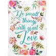 Do small things with great love Christian blanket - Gossvibes