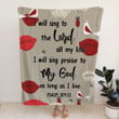 Psalm 104:33 I will sing to the Lord all my life Christian blanket - Gossvibes