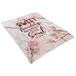 A sweet friendship refreshes the soul Proverbs 27:9 Bible verse blanket - Gossvibes