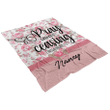1 Thessalonians 5:17 Pray without ceasing personalized name blanket - Gossvibes