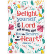 Delight yourself in the Lord Psalm 37:4 Bible verse blanket - Gossvibes